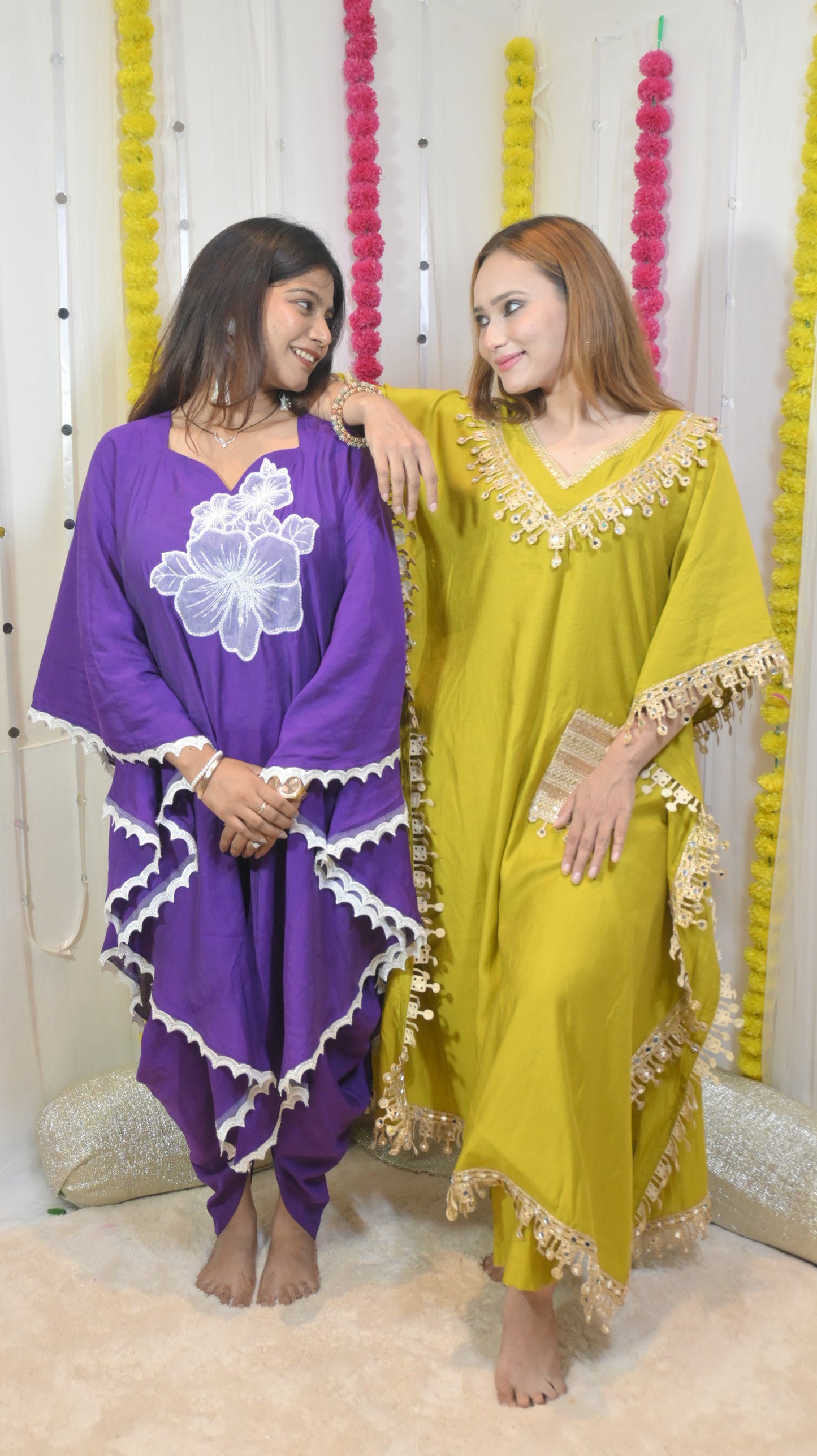 Gold Zari & Gota Work Saree – Rakhi Edit ’25 | Rivaaz by Sakshi